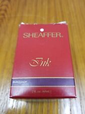 Vintage Sheaffer Burgundy Fountain Pen Ink ~ Rare Color ~ New picture