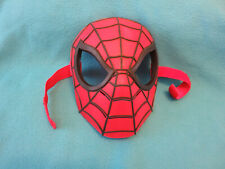 Marvel Spiderman Mask Plastic & Rubber Adjustable Strap Halloween Hasbro picture