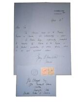 Admiral Sir Sydney Robert Fremantle (1867-1958) Autograph Signed Letter/envelope picture