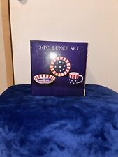 Stars And Stripes 3 Piece Lunch Set picture