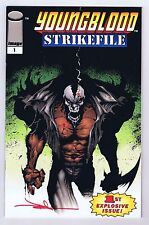 Youngblood Strikefile #1 Gold Variant VF/NM Signed w/COA Jae Lee 1993 Image picture