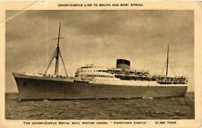 CPA AK Union Castle line to South and East Africa SHIPS (763026) picture