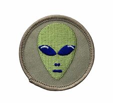 BSA Licensed Green Alien Patrol Badge Scouting 2 inch patch AVA0056 F6D28U picture
