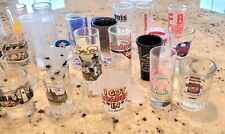 34 SHOT GLASSES FROM AROUND THE WORLD Jets, Red Sox, Alaska, Canada, Italy, New  picture
