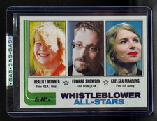 Whistleblower All-Stars 2021 G.A.S. Series 1 Trading Card #11 GAS Edward Snowden picture