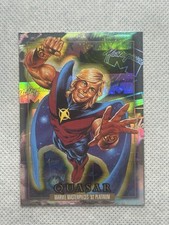 Quasar Holofoil SkyBox 2024 Marvel Masterpieces '92 Platinum #72  picture
