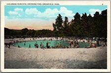 1930s Greenfield, Massachusetts Postcard 