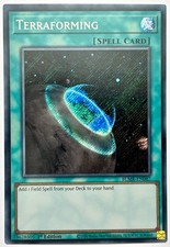 BLMR-EN087 Terraforming - Secret Rare 1st Edition Near Mint YuGiOh Card picture