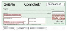 BLANK Green COMDATA Comchek - Size 100 Pack - COMCHECKS *FREE SHIPPING* picture