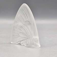 Vintage Lalique Crystal Closed Butterfly Figure picture