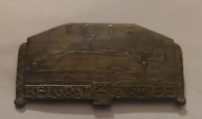 AustroHungary Military Metal Cap Badge-WW1-3rd Armee-View on Belgrade-wide picture