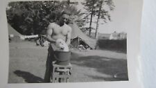WWII, WW2 Soldier Military Photo, Topless, Gay Interest, homosexual picture