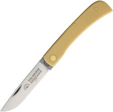 GERMAN EYE BRAND Cutlery - #GE99Y {LARGE} CLODBUSTER - YELLOW HANDLES - GERMANY picture