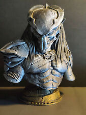 Predator Inspired Alien Hunter Hand Painted Metallic Fan Art Bust- 10in picture