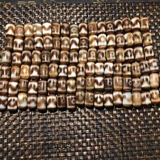100pcs Magic Tibetan Old Agate Multiple patterns Totem dZi Bead11*16mm picture