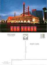 Postcard - Harrah's Holiday Riverboat Casino at Dusk 1993 Las Vegas picture