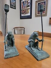 Pair of Vintage Monkey Candlesticks  picture