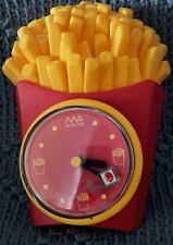 Vintage MA Collectable FRENCH FRY CLOCK  picture