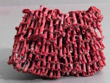 RED CORAL CLUMP 2.5" BEAUTIFUL AS FOUND NATURAL picture