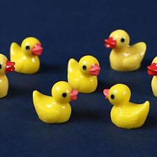 100/200 Pieces Mini Rubber Ducks Miniature Resin Ducks Duckies . Yellow B7X8 picture