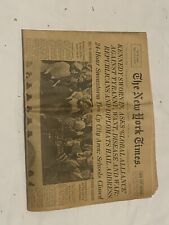 Old new york times newspaper Kennedy Jan 21, 1961 picture