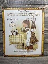 Vtg American Greetings Holly Hobbie Kitchen Recipes Calendar 1983  picture