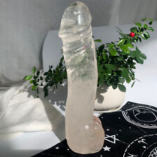 285mm 2080g Clear Quartz Penis Dick Yoni Massage Large Size Crystal Specimen picture