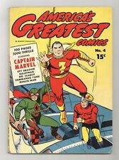 America's Greatest Comics #4 VG- 3.5 1942 picture