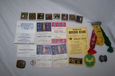 Large Vintage Lot of Boy Scouts of America Items Early Personal BSA Collectables picture