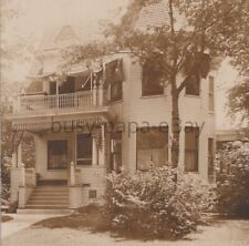 1900s RPPC 1043 Forest Avenue Street House Evanston Illinois Photo Postcard picture