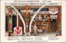 1930 SEATTLE, Washington Advertising Postcard 