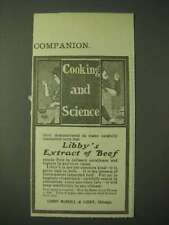 1900 Libby's Extract of Beef Ad - Cooking and Science picture