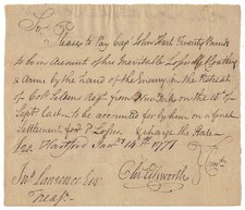 1776 “Battle of Kip’s Bay” + Harlem Heights / Revolutionary War SIGNED Document picture
