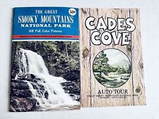 Vintage 1960s The Great Smoky Mountains National Park Travel Guides/Booklets picture