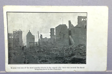 Postcard Earthquake Disaster San Francisco California 1906 Kearny Street picture