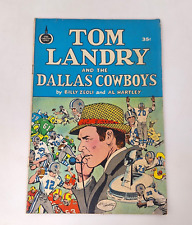 Tom Landry and The Dallas Cowboys 1973 Spire Christian Comic Bronze Age 35c picture