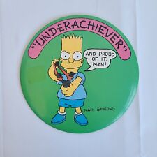 Vtg 1989 Bart Simpson Underachiever 6