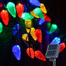 Solar Christmas Tree Lights Outdoor Solar Christmas Lights for Christmas Decorat picture