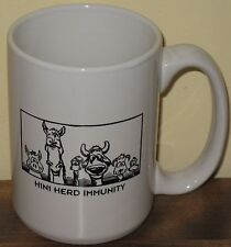 Influenza Coffee Mug Herd Immunity Cup Swine Flu H1N1 Virus Pandemic 2009 picture