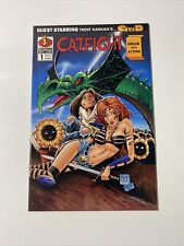 CATFIGHT #1 CREED Lightning Comics 1996 High Grade rare comic picture