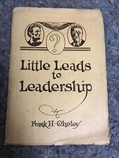 1923 Little Leads to Leadership-Frank H. Cheley-Toxic Masculinity  picture