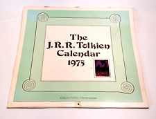 1975 J R R Tolkien Calendar Hobbit Lord of the Rings Middle Earth Ballantine picture