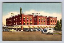 Pecos TX-Texas, Hotel Brandon Advertising, Antique, Vintage Souvenir Postcard picture