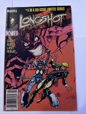 Longshot #6 Arthur Adams Art X-Men 1986 Marvel Comics picture