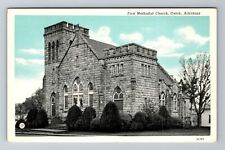 Ozark AR-Arkansas, First Methodist Church, Religion, Antique, Vintage Postcard picture