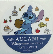 Stitch Aulani Sticker Disney Vacation Club Villas Taste Hawaii DVC Resort Oahu picture