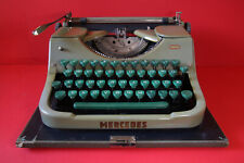 Vintage Zella Mehlis  Mercedes K45 typewriter with own case Oliv green 1956 picture
