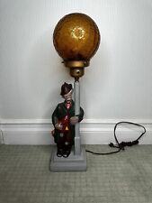 Vintage Drunk Man Hobo Lamp picture