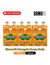 Stewart's Orange and Cream Soda, 12 Pack Glass Bottles picture