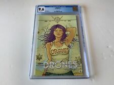 DRONES 1 CGC 9.6 WHITE PAGES COOL COVER IDW PUBLISHING COMICS 2015 picture